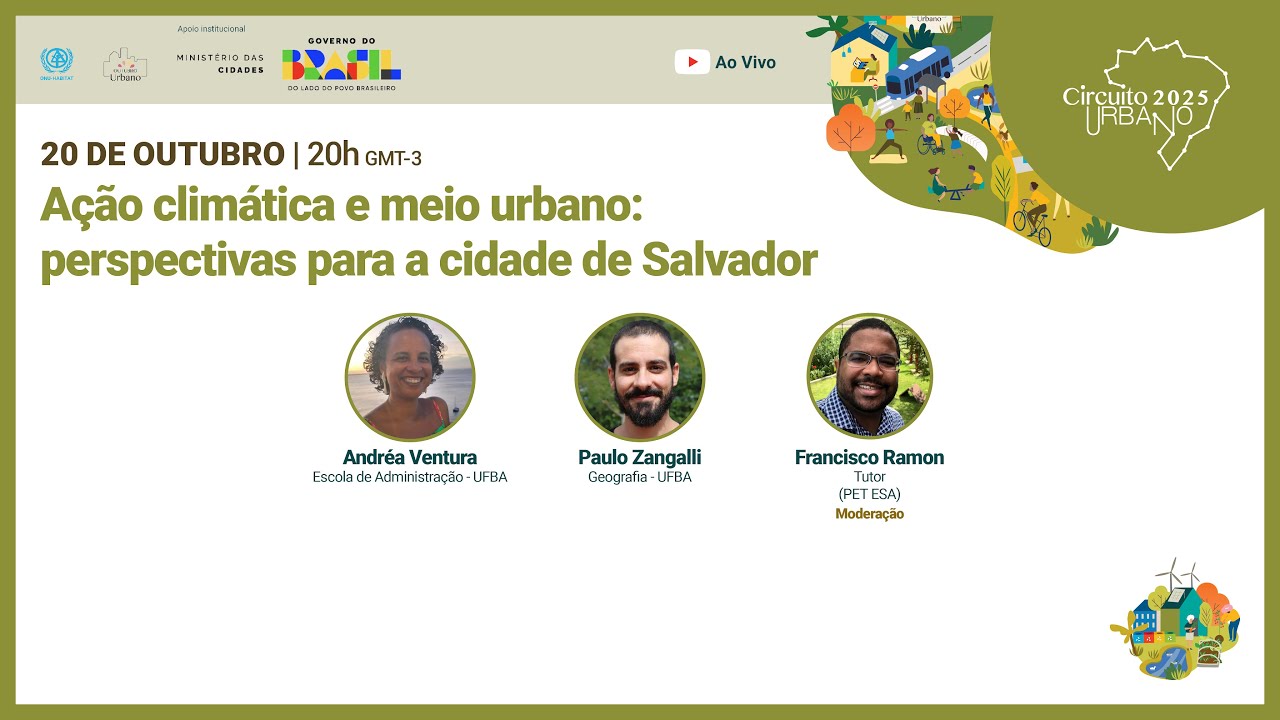 A&ccedil;&atilde;o clim&aacute;tica e meio urbano: Perspectivas para a cidade de Salvador