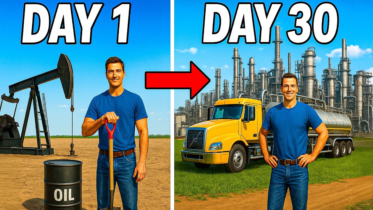 MEGA FARM From $0 On FLAT MAP  | OIL EMPIRE | SUPERCUT