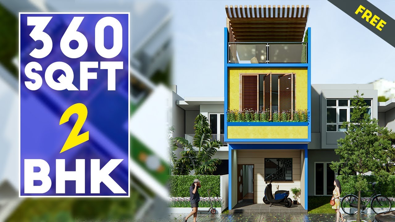 12X30 Feet Small House With 2 Bedroom House Tour 