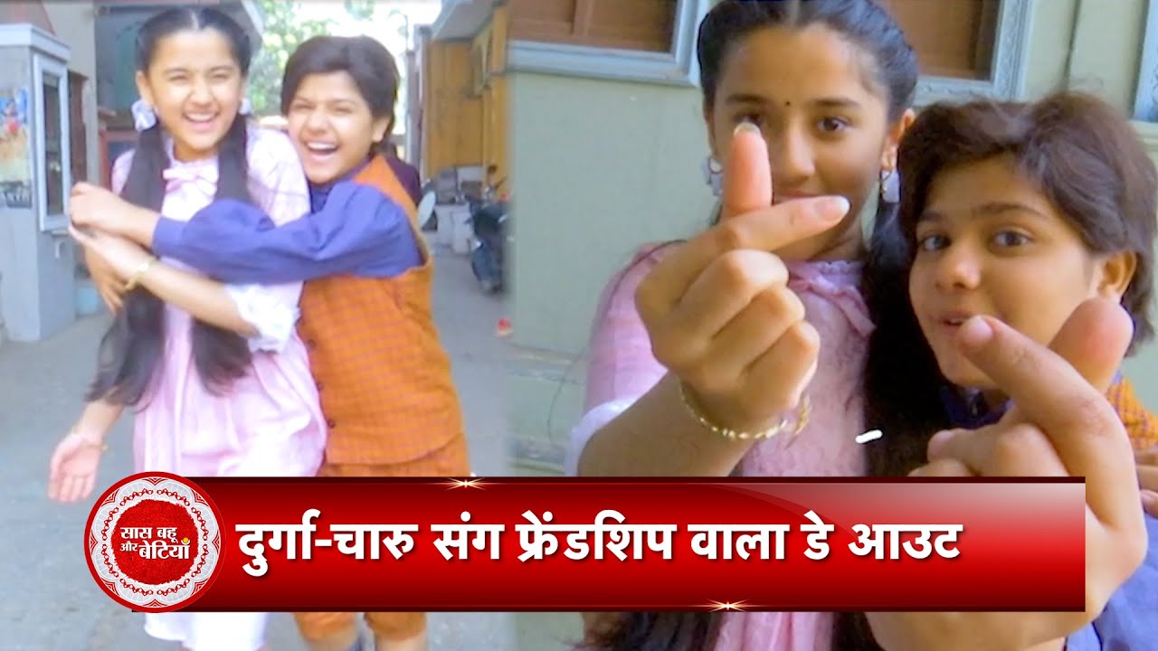Fun Day Out On Sets Of Durga & Charu With Aura Bhatnagar & Vaishnavi Prajapati