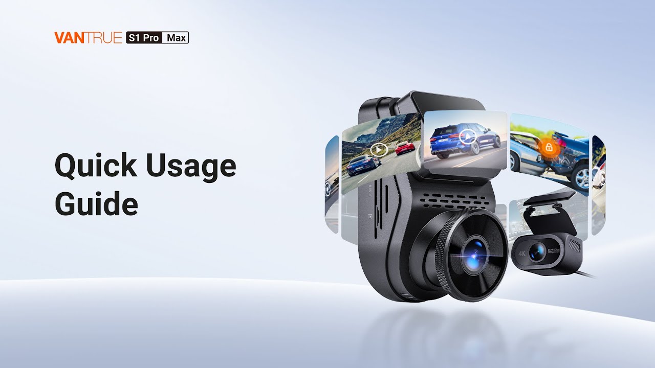 S1 Pro Max | How to Set Up & Use Your Dash Cam in Minutes