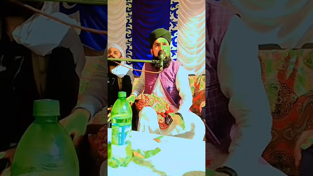 جھنگ صدر Jhang City 🏙️ علامہ پیرمحمدآصف ترابی محفل میلاد مصطفی میں خطاب کرتے ہوئے 