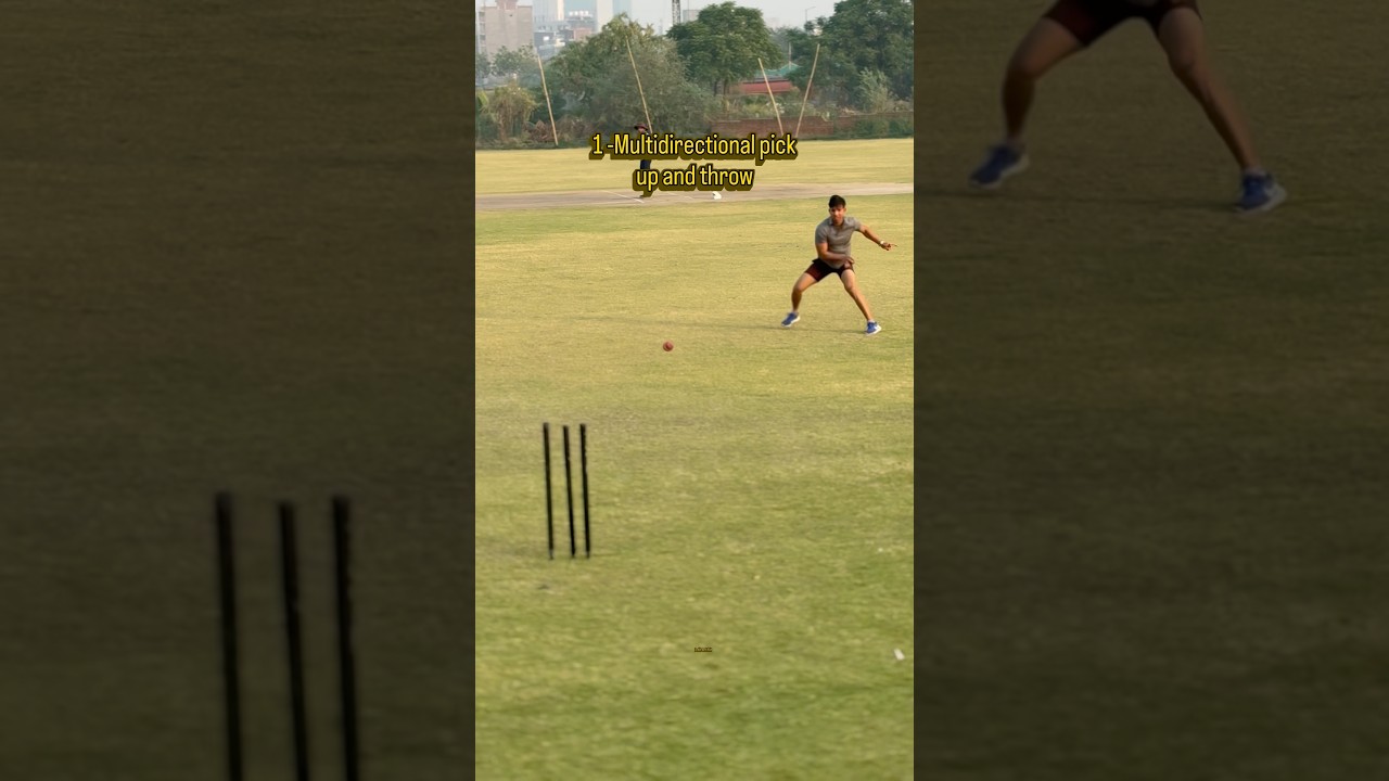 Best fielding drills for every cricketer who wants to play for IPL #cricket #fielding #IPL #ICC