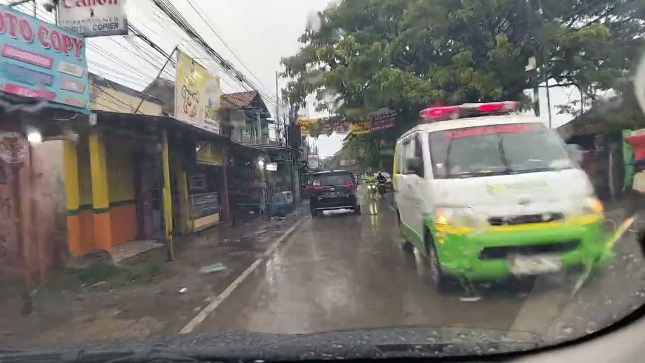 Jalur Pasar Sepatan ke arah Grand Permata Sepatan 11 Januari 2026