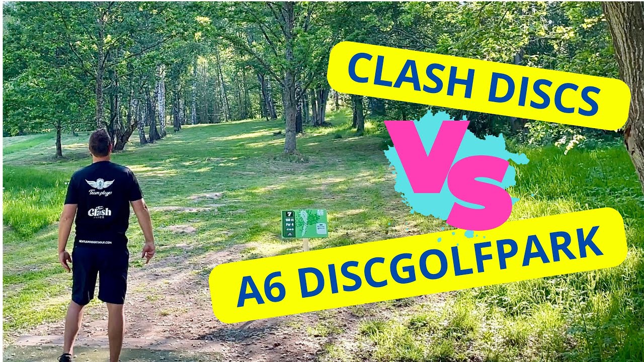 Clash Discs VS A6 Discgolfpark - 1000+ ratad runda inför Par-SM?