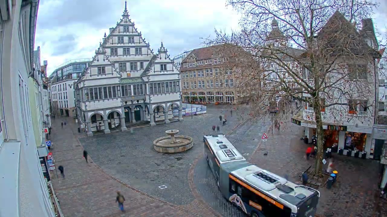 Webcam Rathaus Paderborn - 23.02.2026