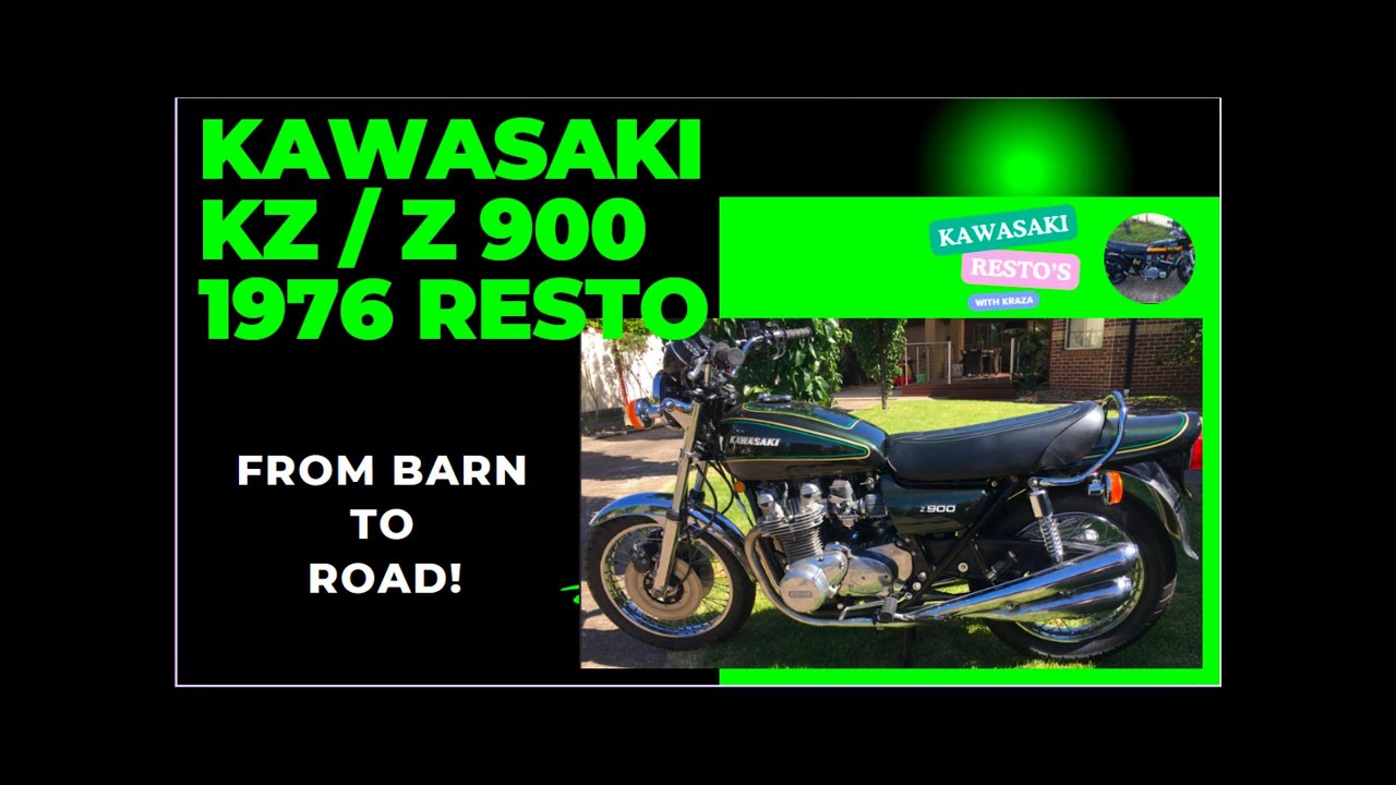 * FOR SALE* 1976 KAWASAKI Z900 KZ900 A4 RESTORATION. #KZ900 #Z900 #Kawasaki #kawasakia4 #kawasakiz1