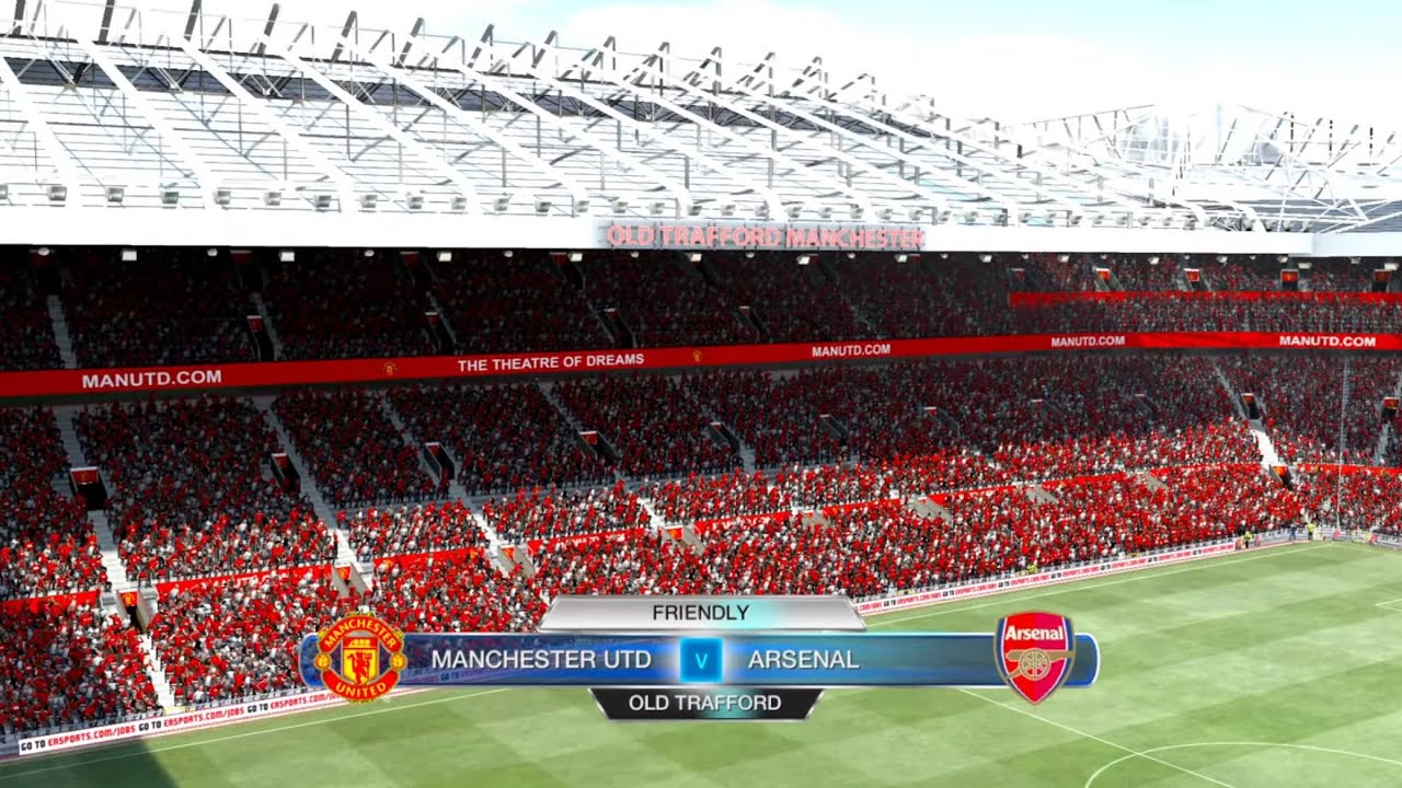 FIFA 12 (PS3) Gameplay - Manchester United vs Arsenal