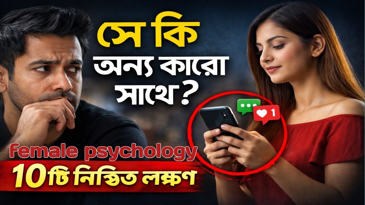 সে কি অন্য কারো সাথে জড়িয়েছে? মেয়েদের প্রতারণার ১০টি বৈজ্ঞানিক লক্ষণ (Bangla Relationship Advice)
