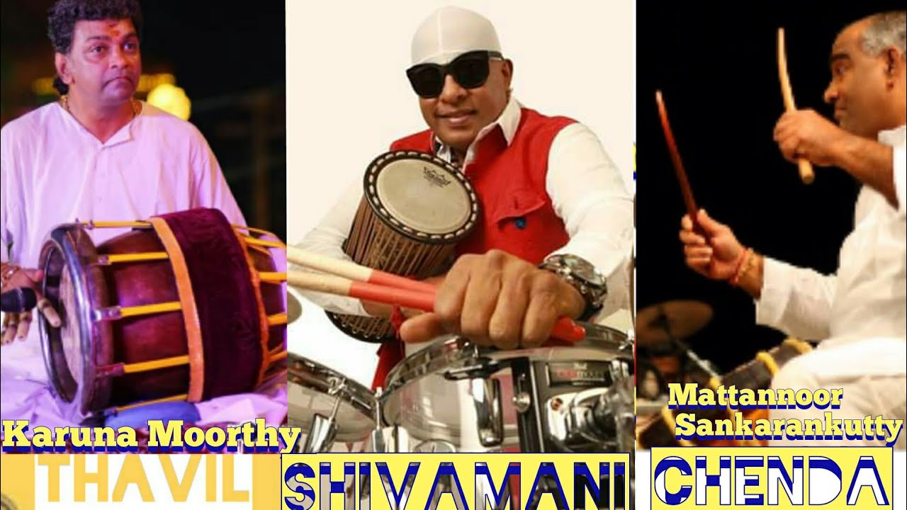 Thaniyavarthanam,Sivamani| Karunamoorthy|Mattannoor sankarankutty|Thavil|Chenda