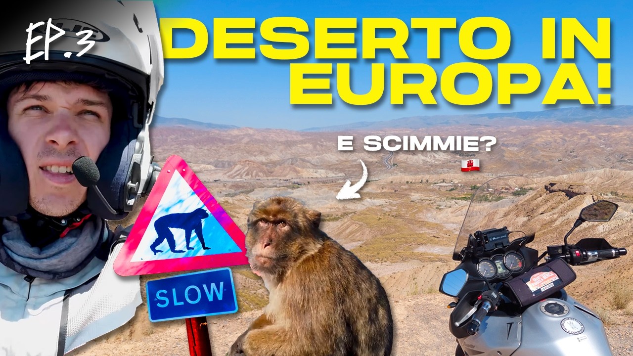 Tra polvere e PANORAMI WILD 🇬🇮🇪🇸 | Strada off-road nel deserto di Tabernas