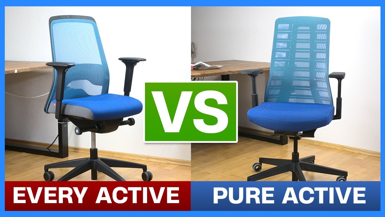 Interstuhl Pure Active — VS —  Interstuhl Every Active
