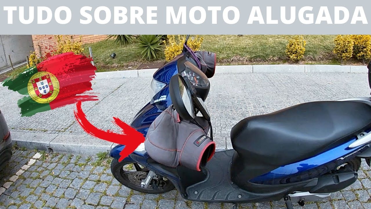 EM PORTUGAL, MOTO ALUGADA , vantagens e desvantagens ... entregador, delivery, MOTOBOY