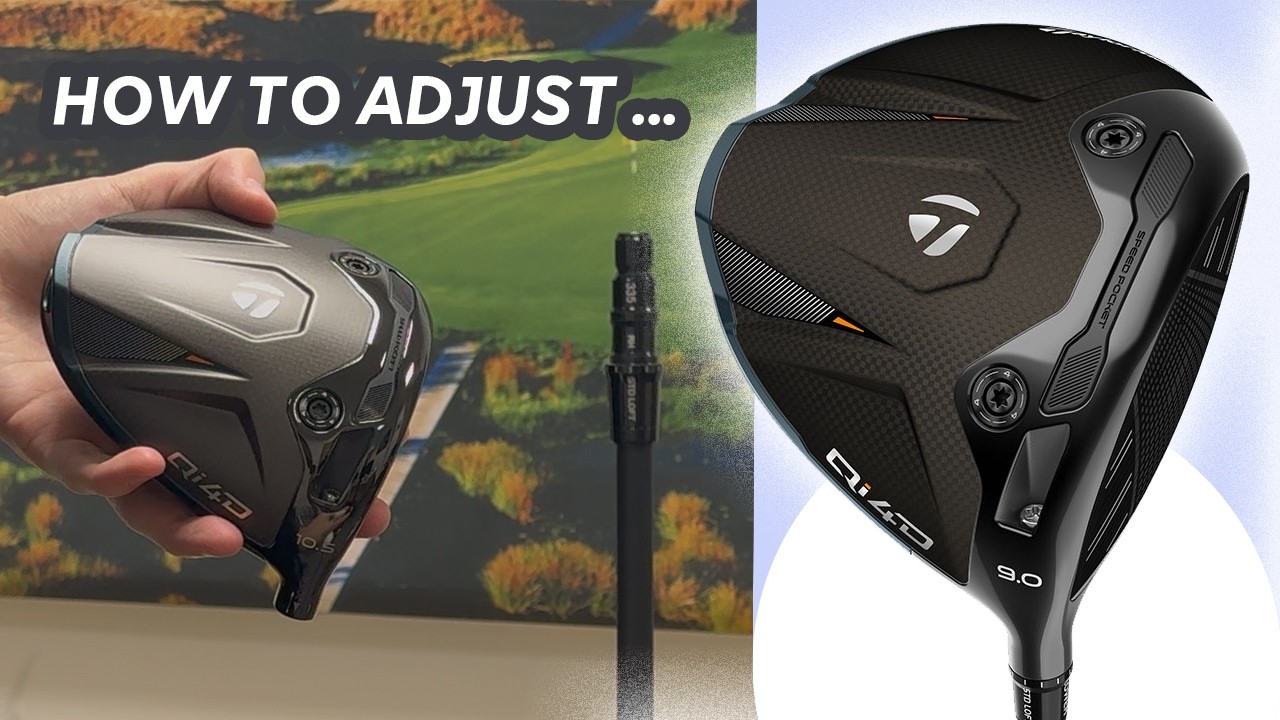 How to adjust your TAYLORMADE Qi4D Driver (ALL MODELS, MOVEABLE WEIGHTS, Qi4D vs. Qi35 vs. Qi10) ...