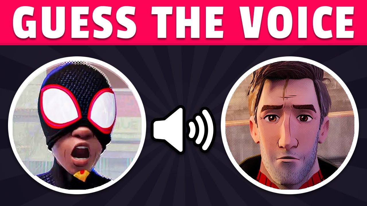 Guess The Spider-Man Across The Spider-Verse Characters By Their Voice | Spider-Man Quiz