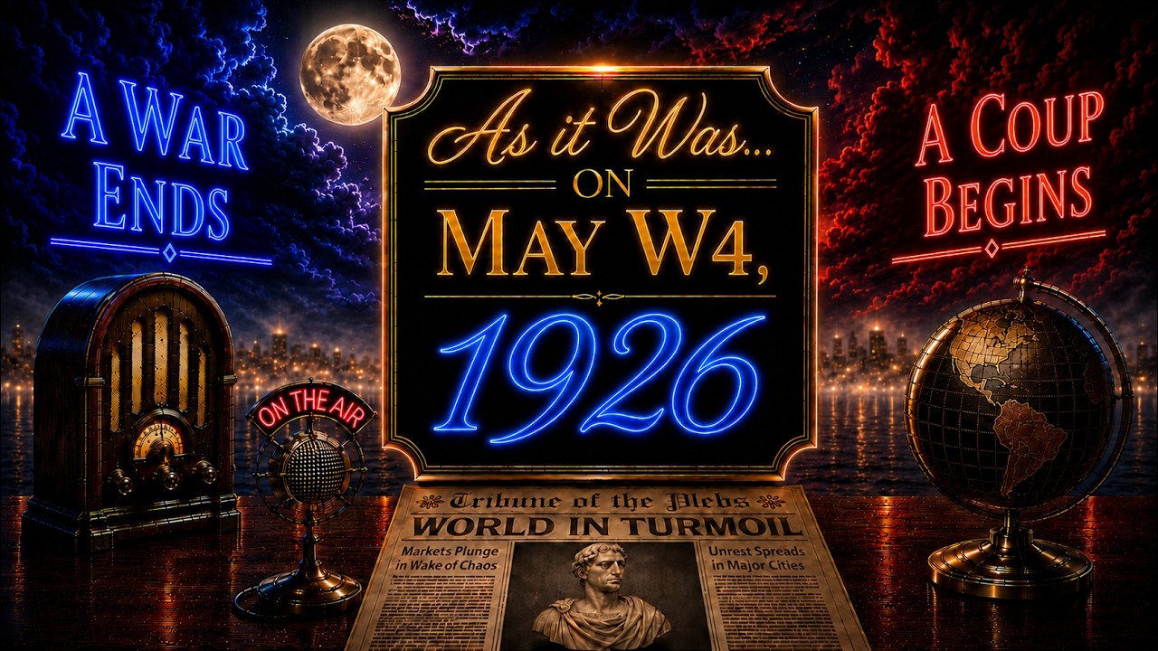 A War Ends, a Coup Begins &mdash; Listen While You Sleep | May W4, 1926