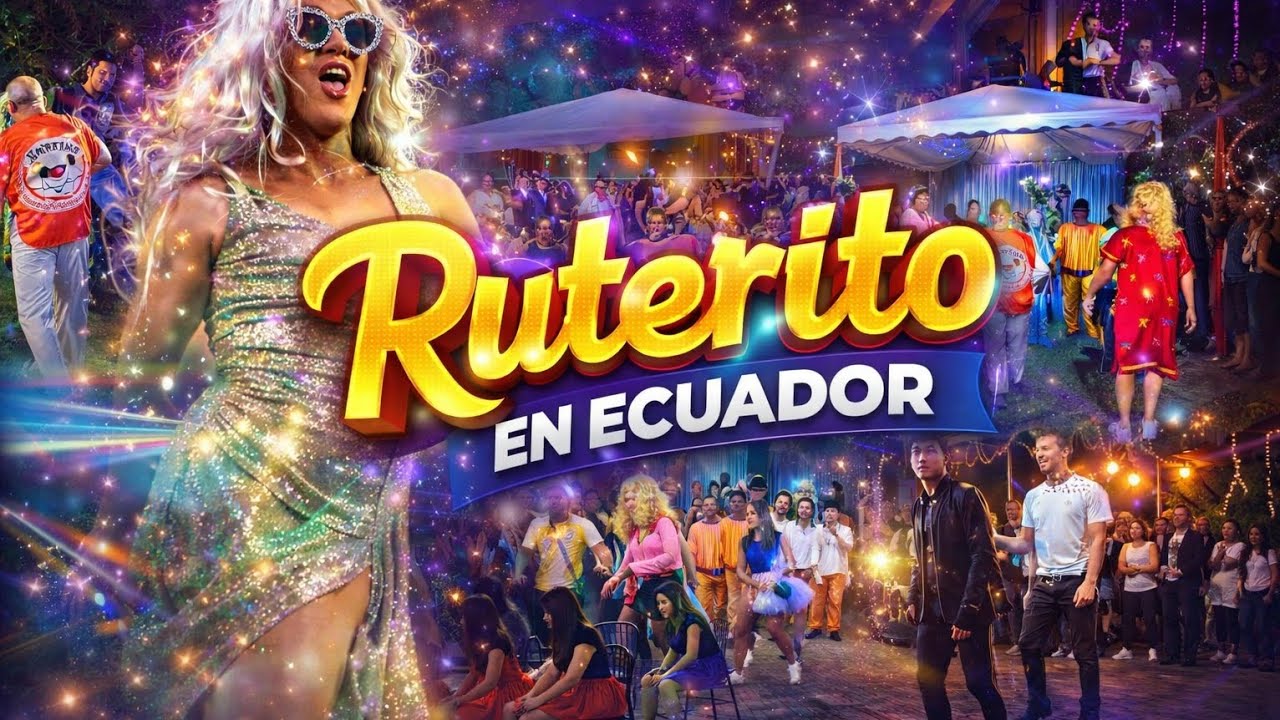 🔥 Ruterito en Ecuador 2026 🎉👯‍♀️|Baile Popular y Diversion Total #sharon #ecuador #mamanegra