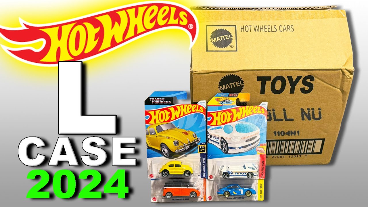 Unboxing Hot Wheels 2024 - L Case!