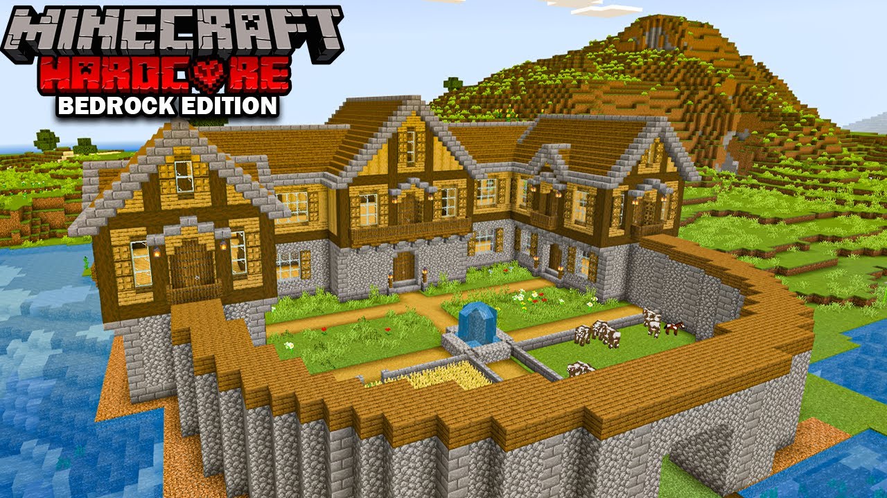Minecraft Bedrock Hardcore'a MÜKEMMEL BAŞLANGIÇ!