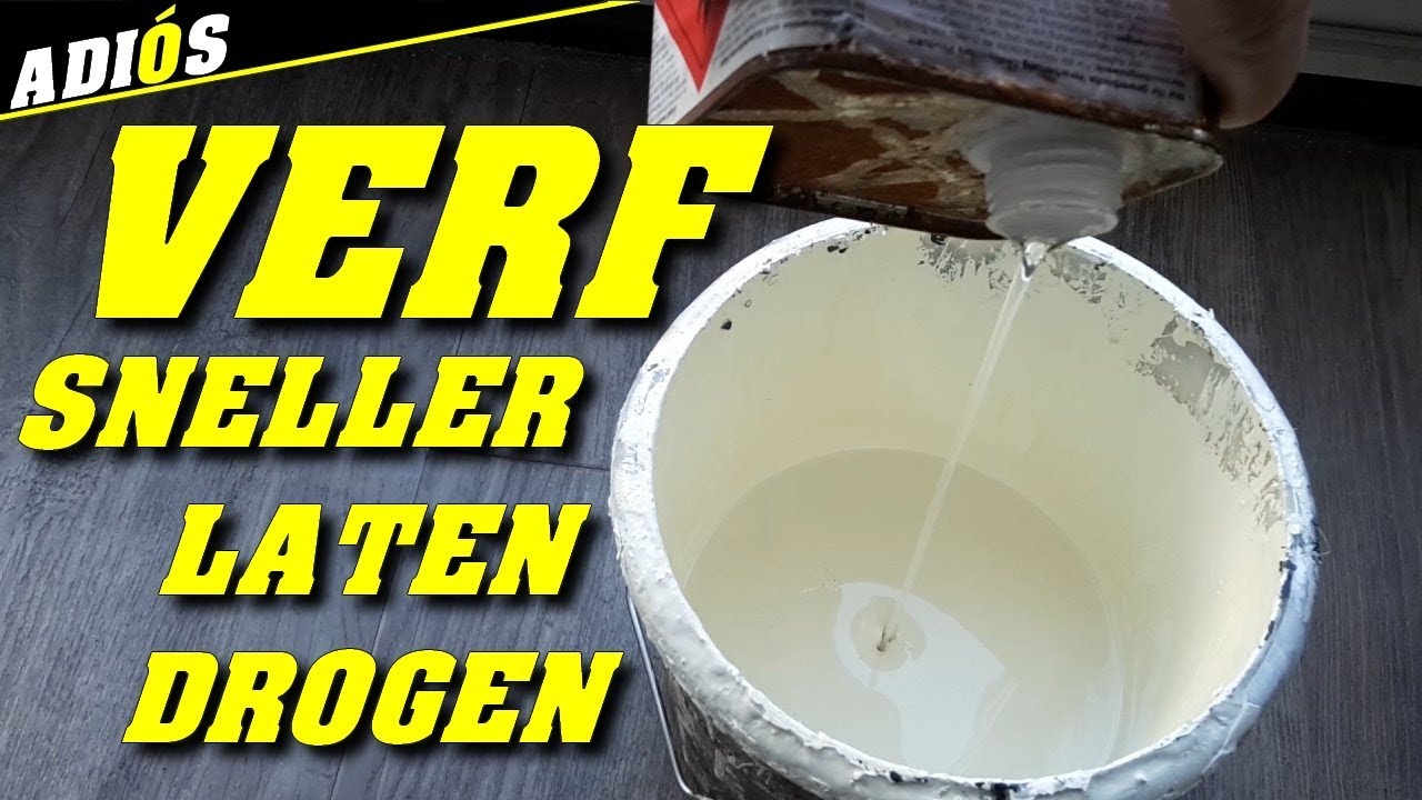 VERF SNELLER LATEN DROGEN/ Zo droogt de verf VEEL SNELLER!  | Schildersbedrijf Edens Apeldoorn