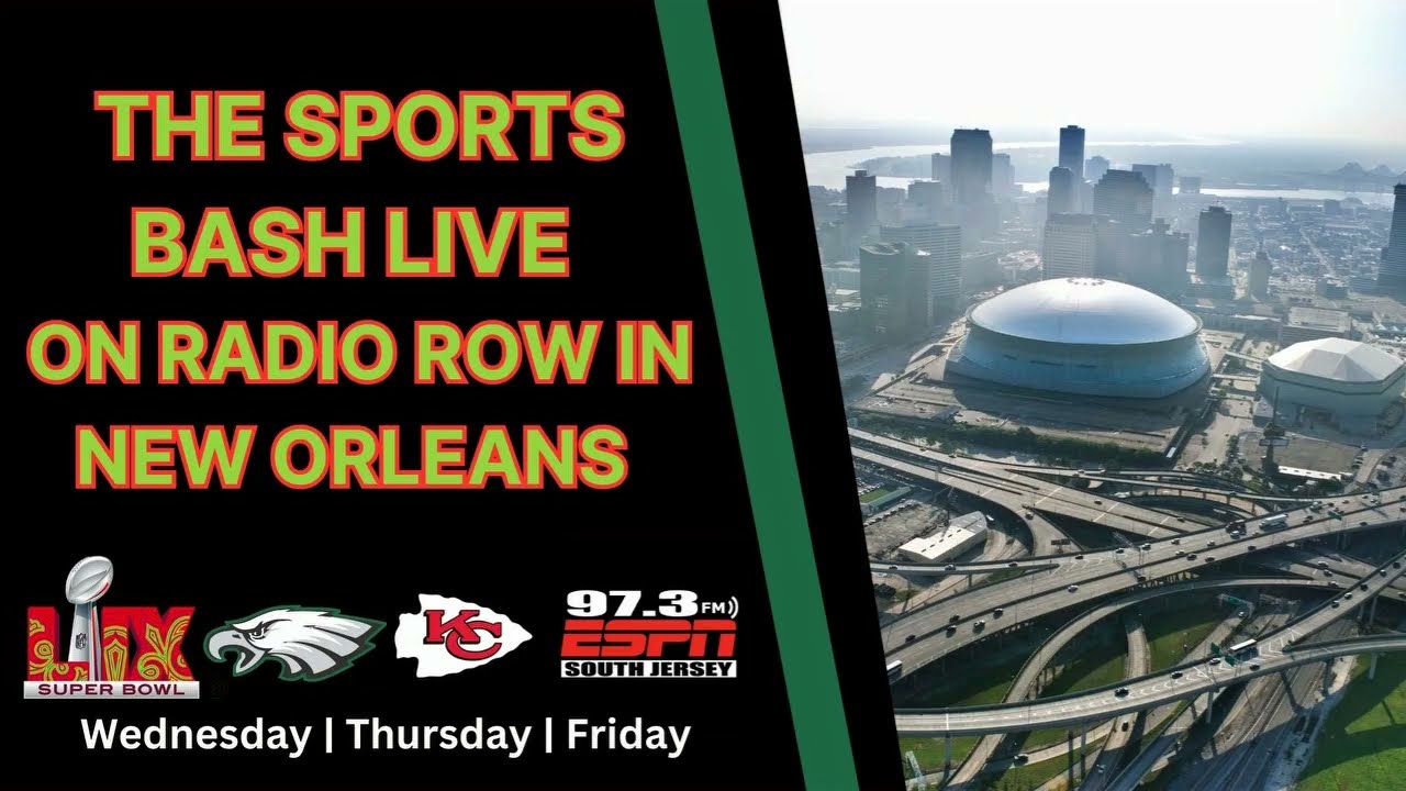 The Sports Bash at Super Bowl 59 Media Row Day One (2-5-25)