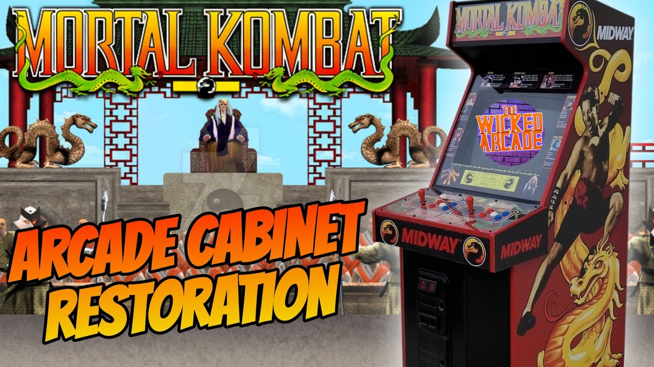 Реставрация аркадного автомата Mortal Kombat 1