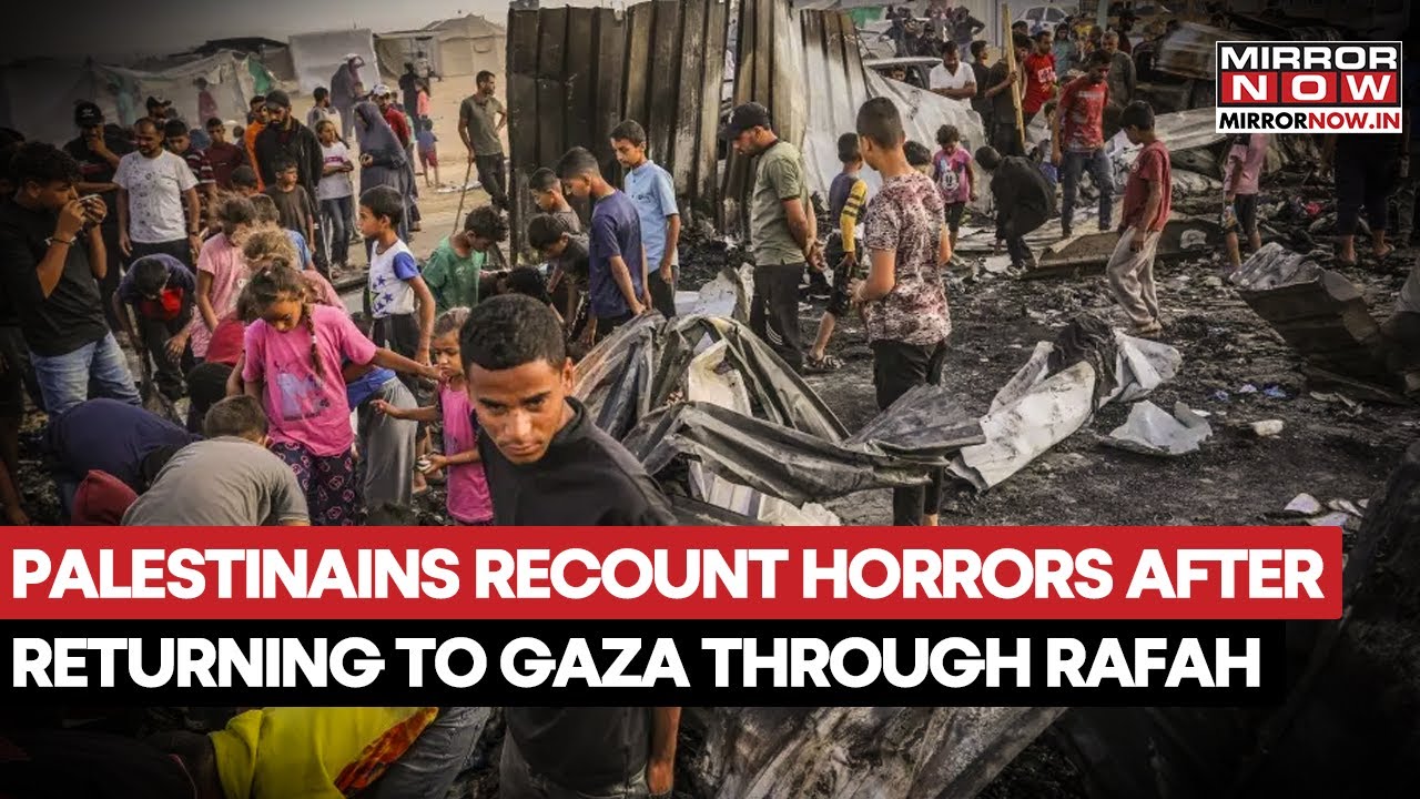 Palestinians Returning To Gaza Recount Arduous Journeys Through Rafah Crossing Amid Ceasefire