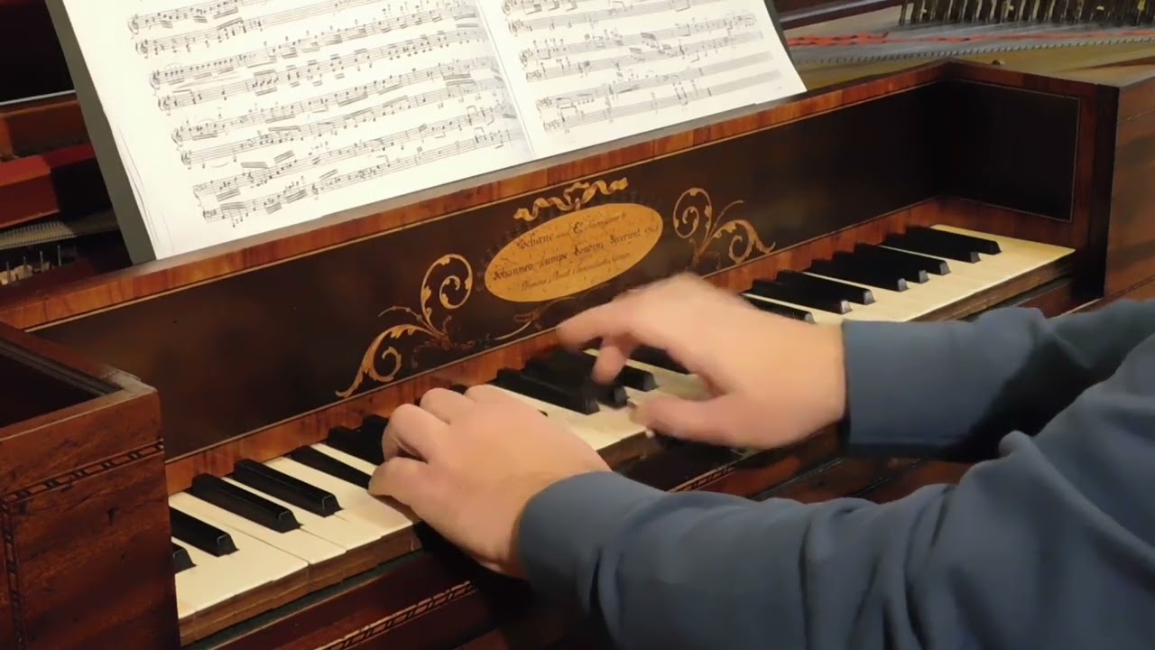 Haydn, Sonate Es-Dur, Hob XVI 52, Allegro - Adagio - Presto, Schoene Square Piano 1795