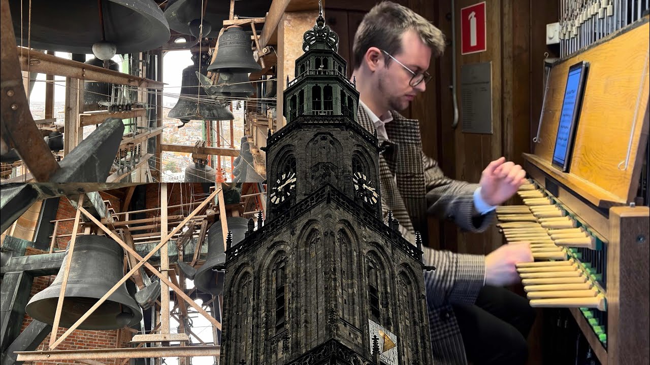 Groningen, carillon Martinitoren