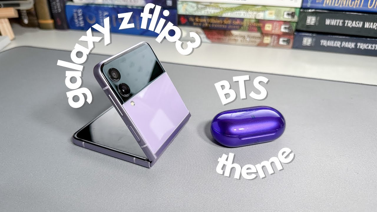 ✨ Aesthetic Unboxing: Samsung Galaxy Z Flip 3 💜 Lavender + Official Cases 📸 Camera Test | 2022