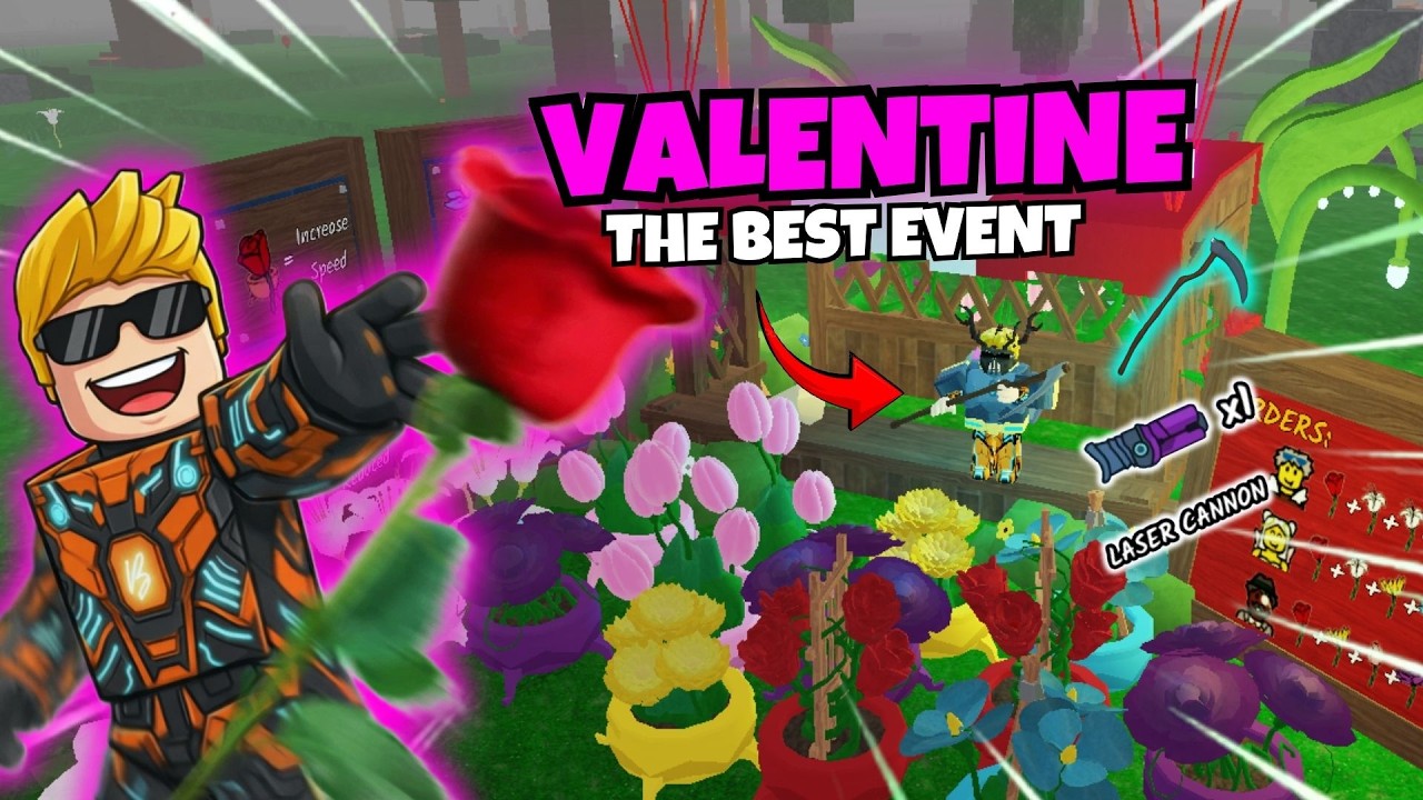 AUTO GET SCYTHE AND LASER CANNON - VALENTINE EVENT 99 Night in the Forest