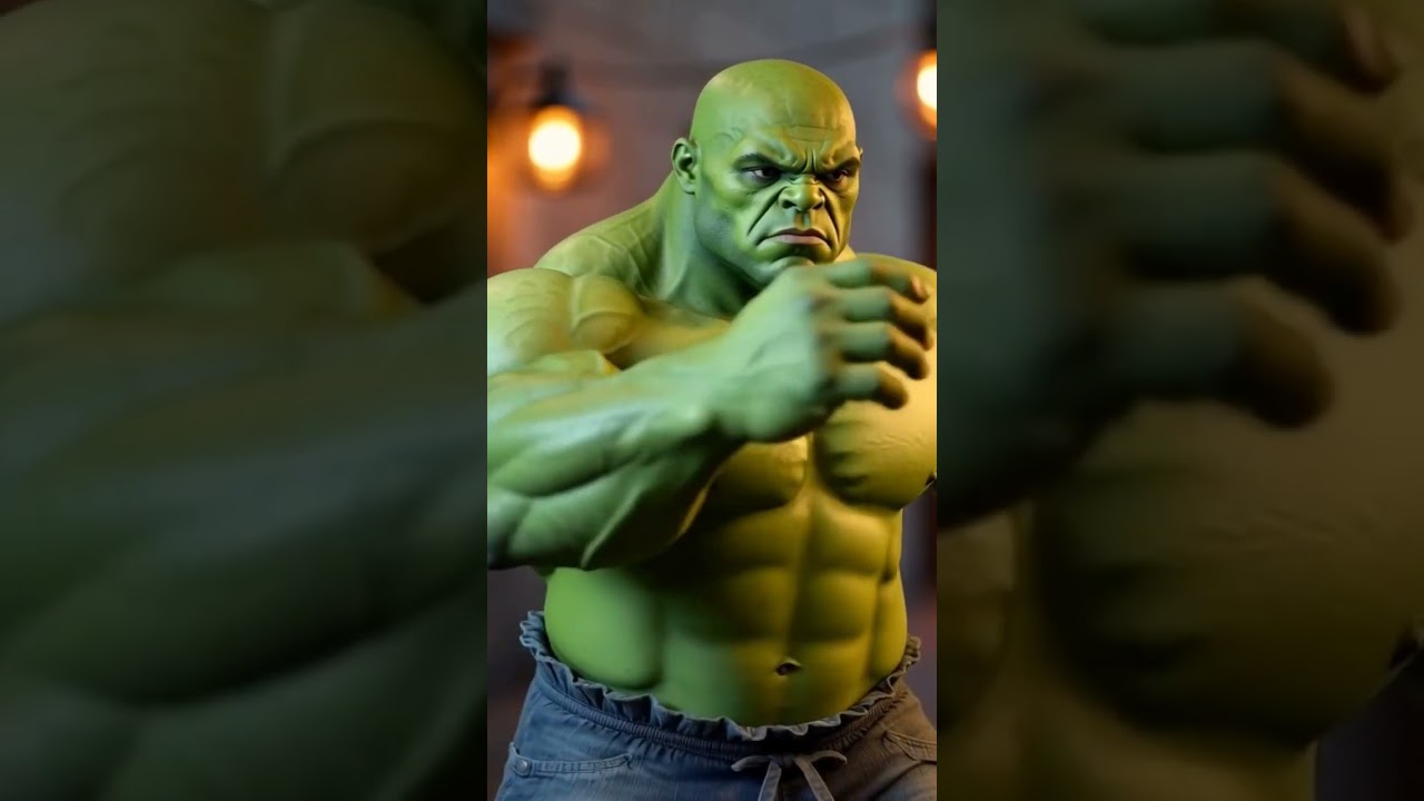 When Hulk Loses Control 😈💥 | AI Hulk Video