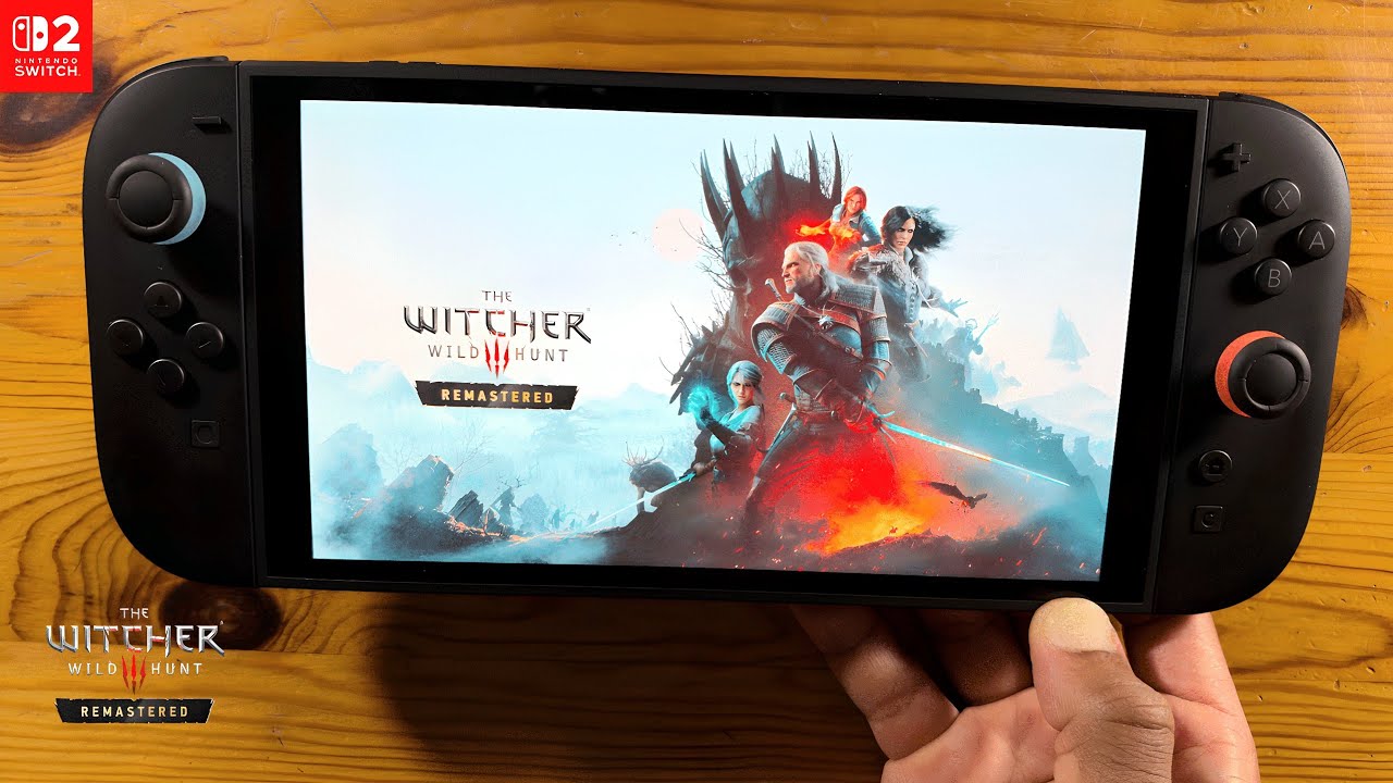The Witcher 3: Wild Hunt &mdash; Remastered Nintendo Switch 2 Gameplay