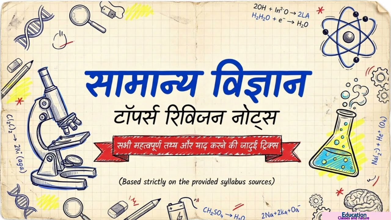 सामान्य विज्ञान ट्रिक ।। general Science trick 