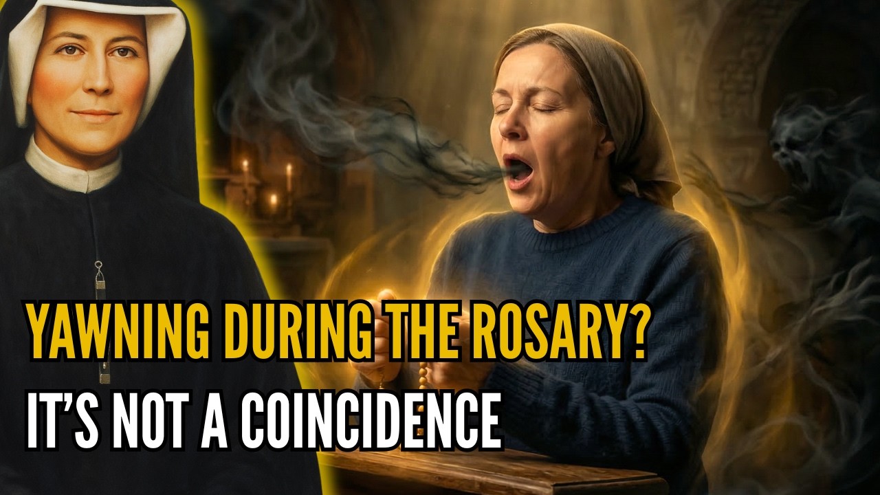 Why do you yawn while praying the Rosary? Saint Faustina reveals the hidden mystery in your soul