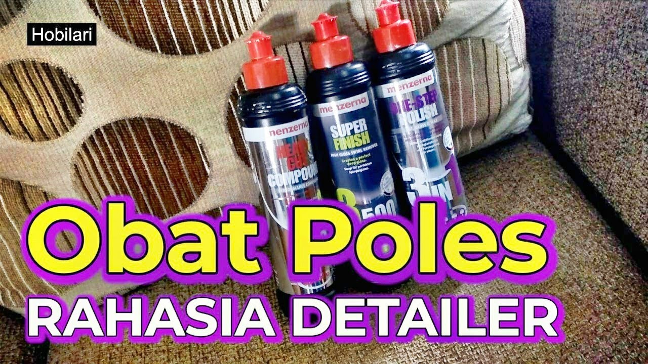 Menzerna Obat poles body mobil rahasia detailer terkenal