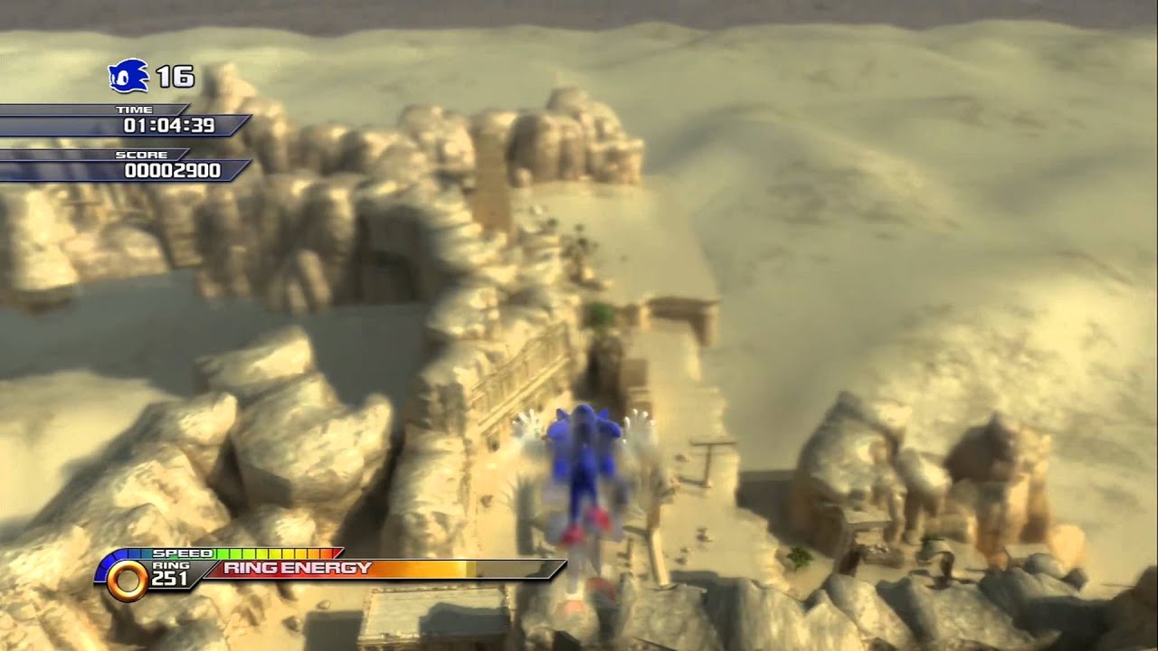 Sonic Unleashed Arid Sands Act1 Speed Run 1:26:30