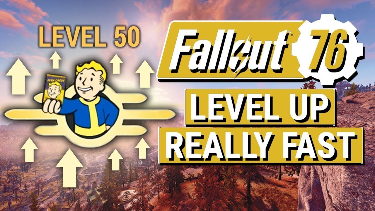 Fallout 76 XP Farm - Fastest Way to Level Up Experience (Low Level)