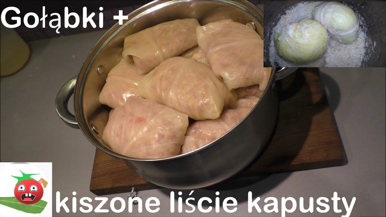 Zapomniane Gołąbki zawijane z kiszonych liści kapusty!!!!
