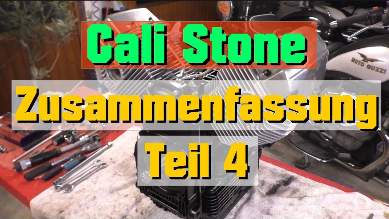 Projekt Cali Stone, Zusammenfassung Teil 4  |  Project Cali Stone, summary Part 4