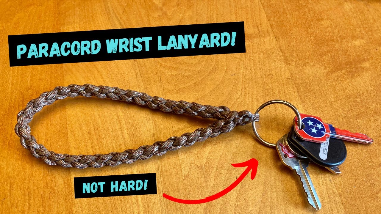 How to Make A Paracord Wrist Lanyard