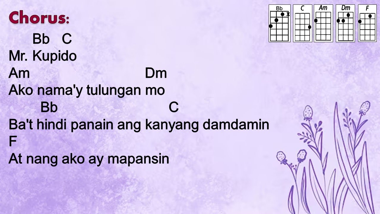 Mr. Kupido - Rachel Alejandro (Ukulele Play Along)