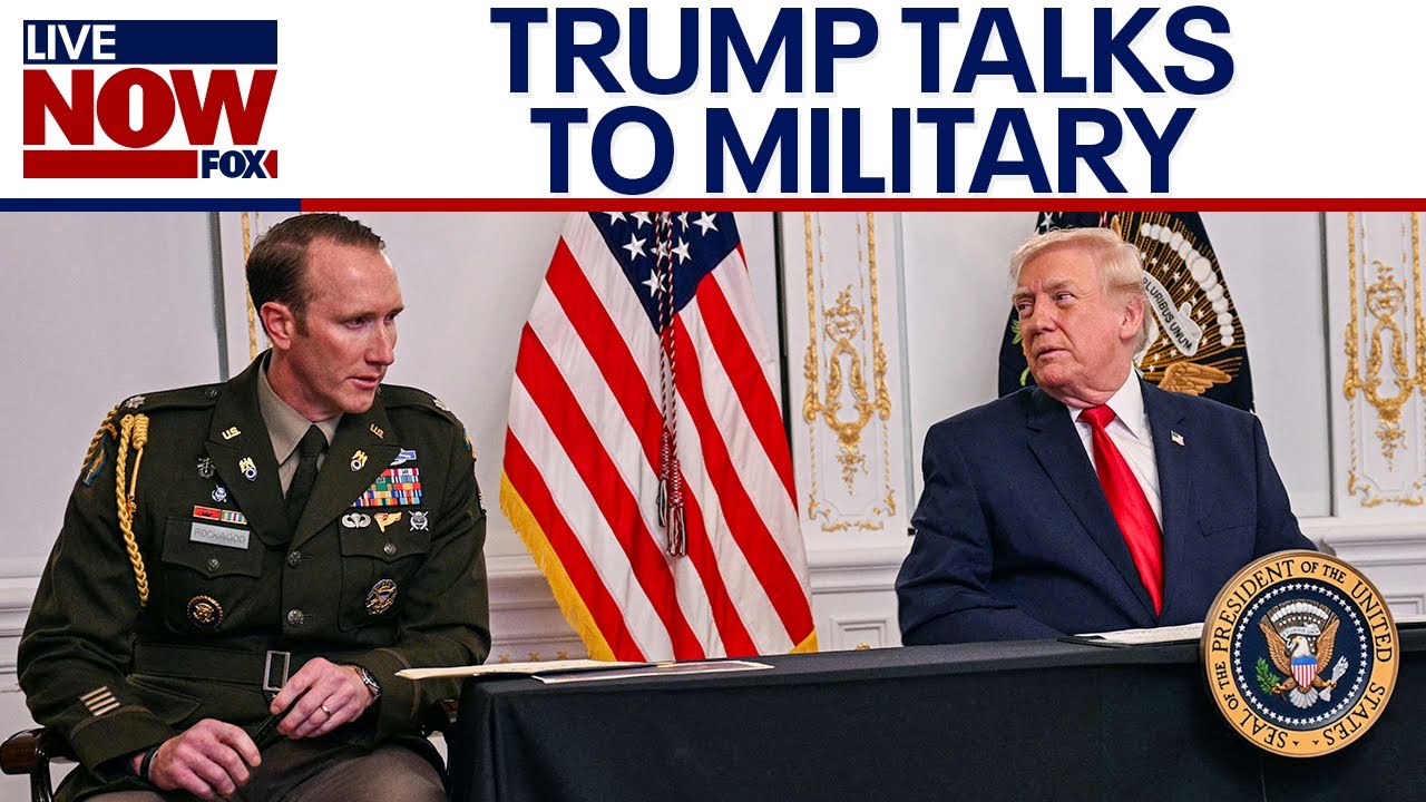 FULL: Trump calls military members on Thanksgiving, gives update on National Guard shooting