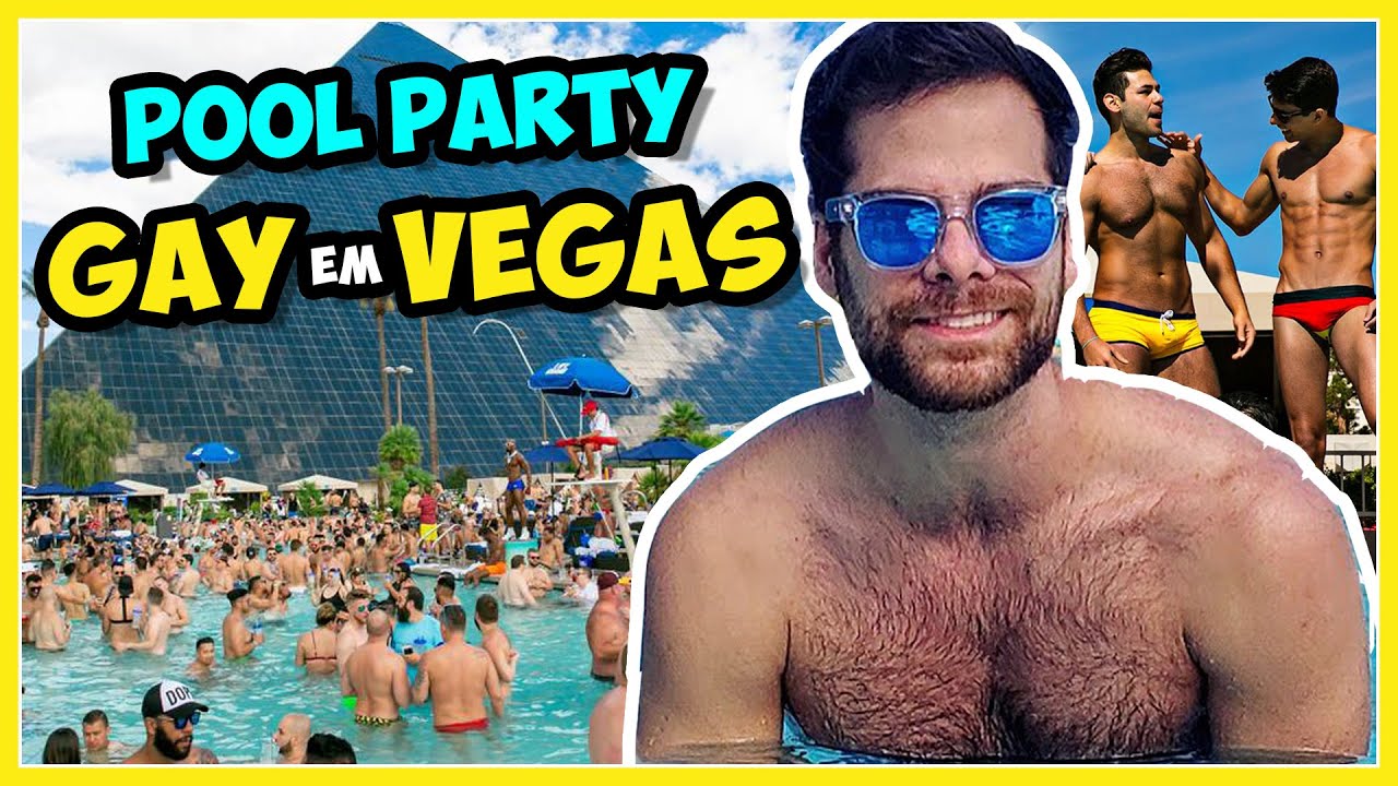 POOL PARTY GAY de LAS VEGAS | BARMAN de CUECA | DESERTO GRAND CANYON | GOLDEN SHOWER?- Põe Na Roda