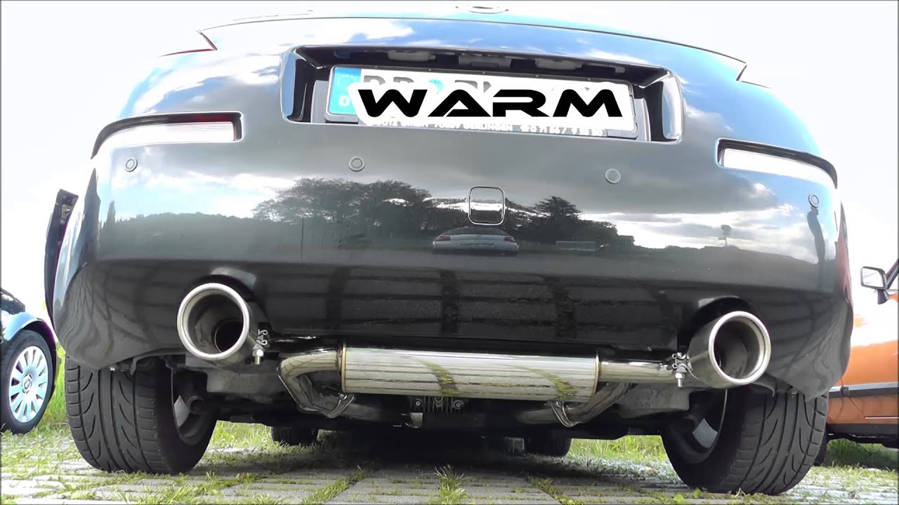 Nissan 350z with Invidia Gemini catback exhaust