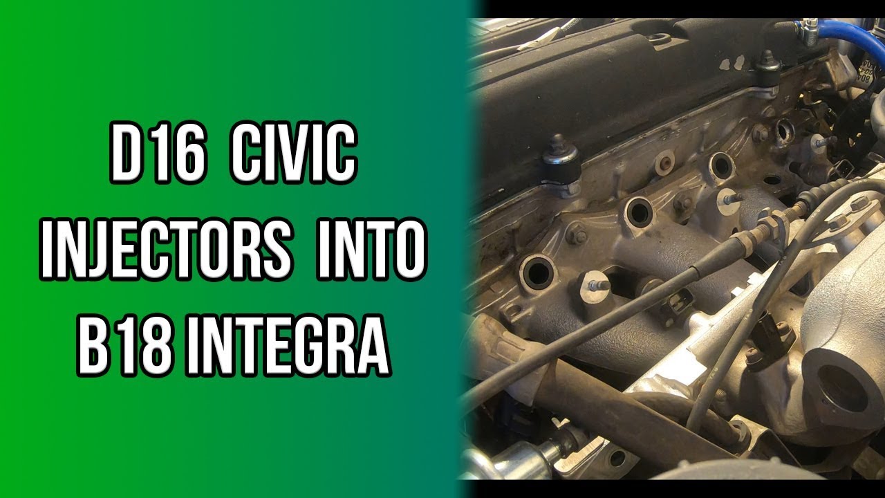 Replacing The Injectors On My 1999 Acura Integra LS | TunerThings