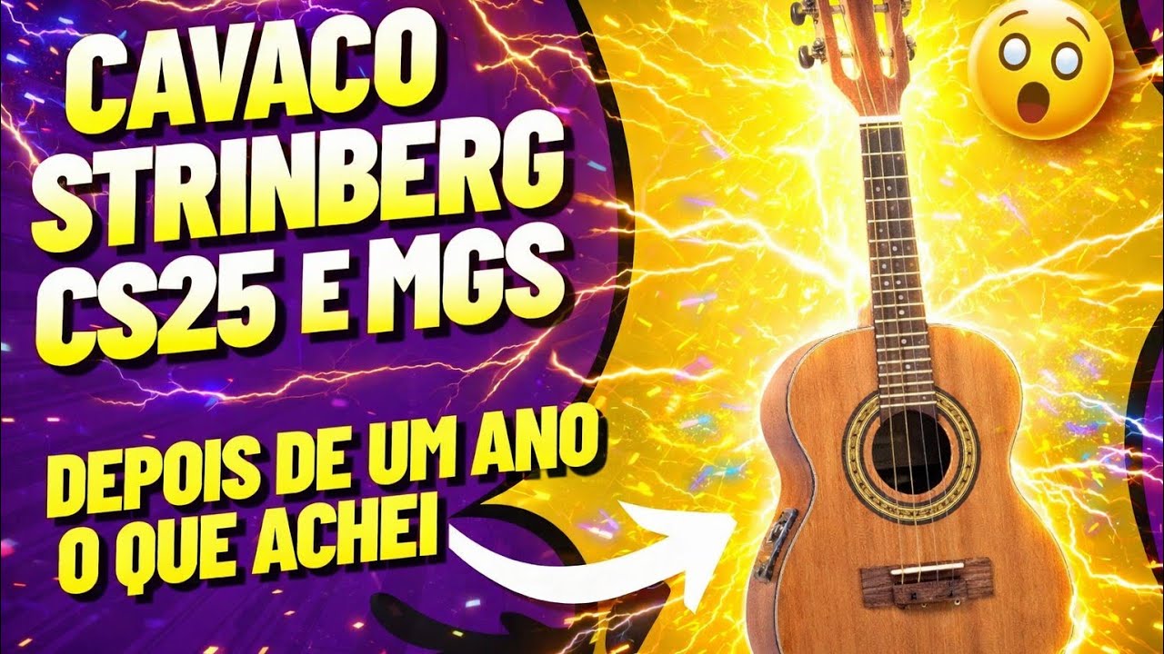 Cavaco strinberg Cs25e- quase 1(um) ano depois