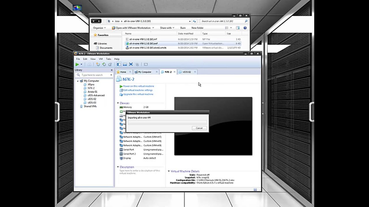 IOSv AIO for GNS3 or vmWare   extraction from Cisco one PK