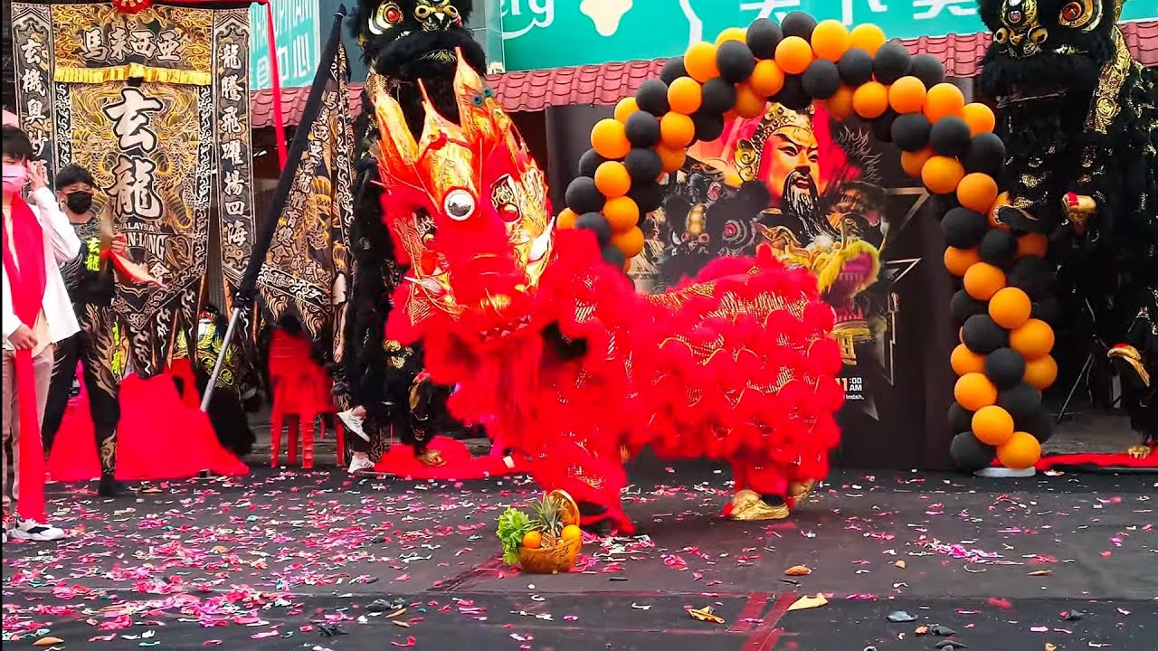 Qi Lin Dance Eye Dotting Ceremony 2022