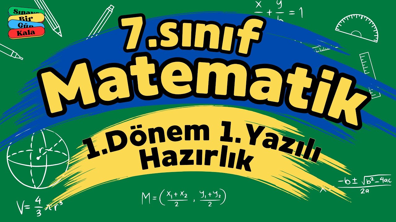 7.Sınıf Matematik 1.Dönem 1.Yazılı Yazılıya Hazırlık 7.Sınıf Matematik Soru çözümleri 2025-2026